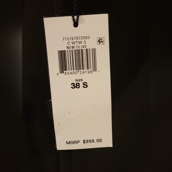 *SOLD IN STORE* New Polo Ralph Lauren men's wool coat - Picture 8 of 10